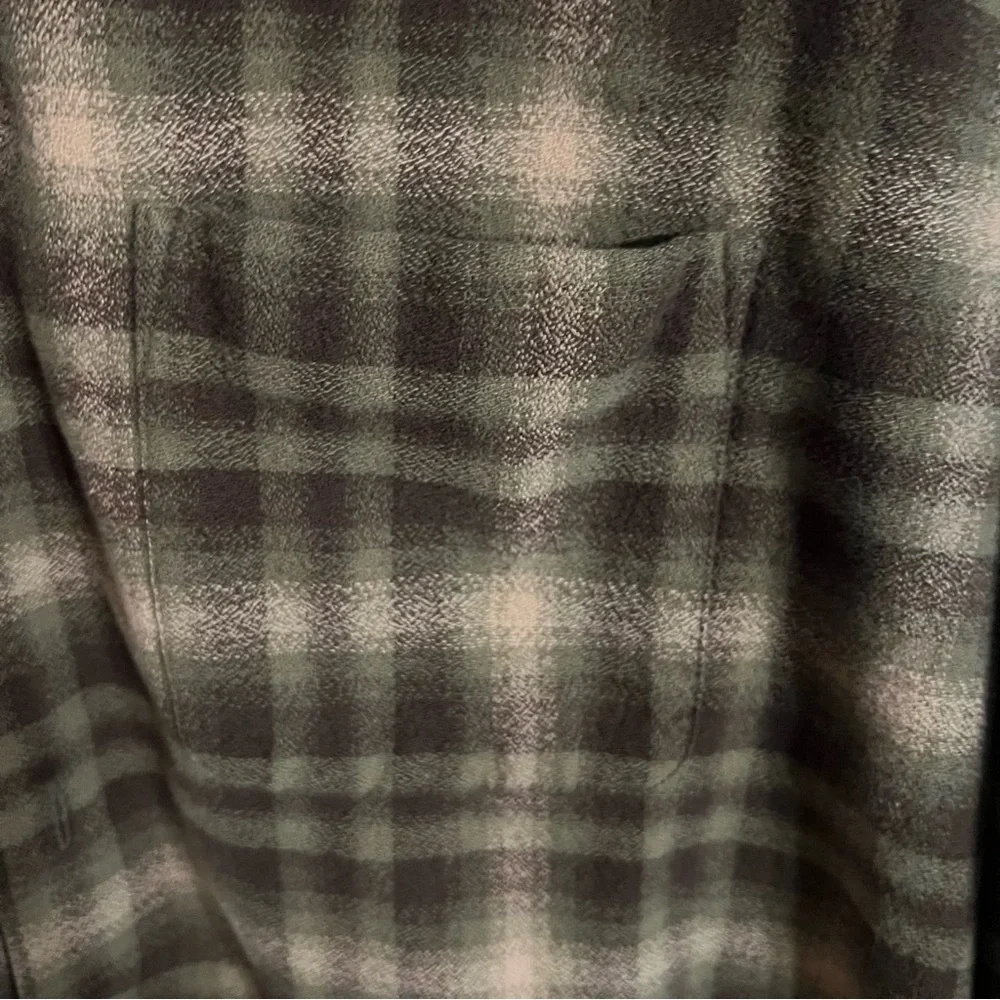 Banana Republic Cabinwear Flannel Plaid Button Down Shirt Men's Size Small
